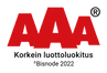 AA Hyvä luottokelpoisuus -logo